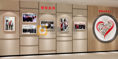 紅色文化展廳設計效果圖，常見功能區域劃分