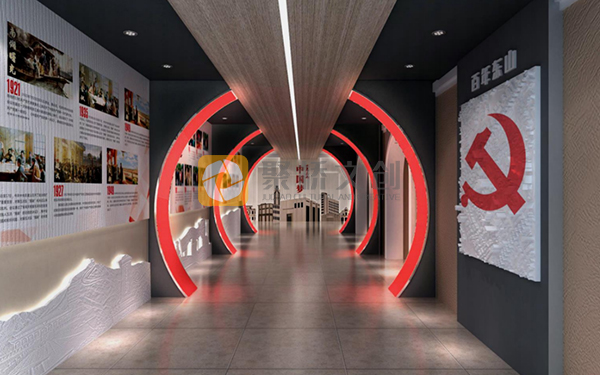 智慧黨建展廳設(shè)計(jì),黨建展廳建設(shè)