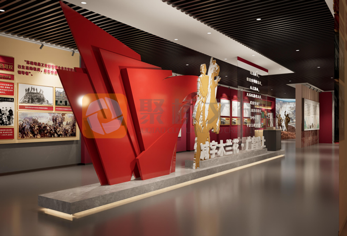 紅色展館設計