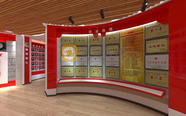 部隊(duì)軍史館主題形象墻設(shè)計(jì)
