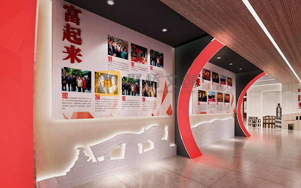 紅色展館設計