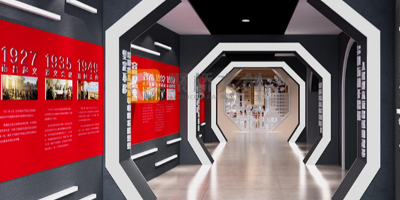 政府黨建展館設計理念，營造濃厚黨建文化氛圍