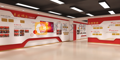 數字黨建館空間動線設計怎樣突出重點展區？