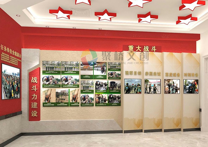 某部隊軍史館重大戰斗視頻展示設計