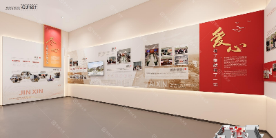 紅色展廳設(shè)計空間美學(xué)：平衡莊重感與參觀流暢性的設(shè)計法則