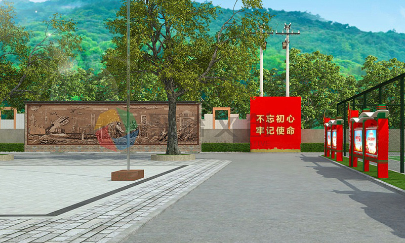 部隊室外營區(qū)文化建設(shè)