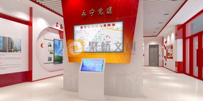 黨建展廳的形象造型是怎么樣設計出來的？
