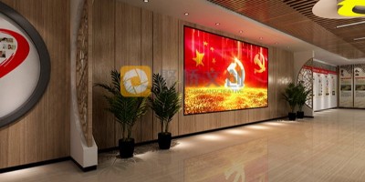 紅色展館設計中，不同展陳區域如何營造不同氛圍？