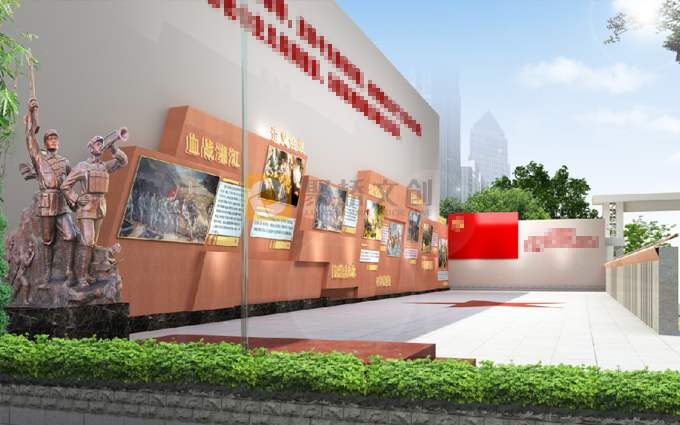 鄉村紅色文化廣場建設