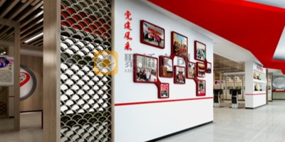 如何設(shè)計(jì)一個(gè)有特色的社區(qū)黨建展廳？